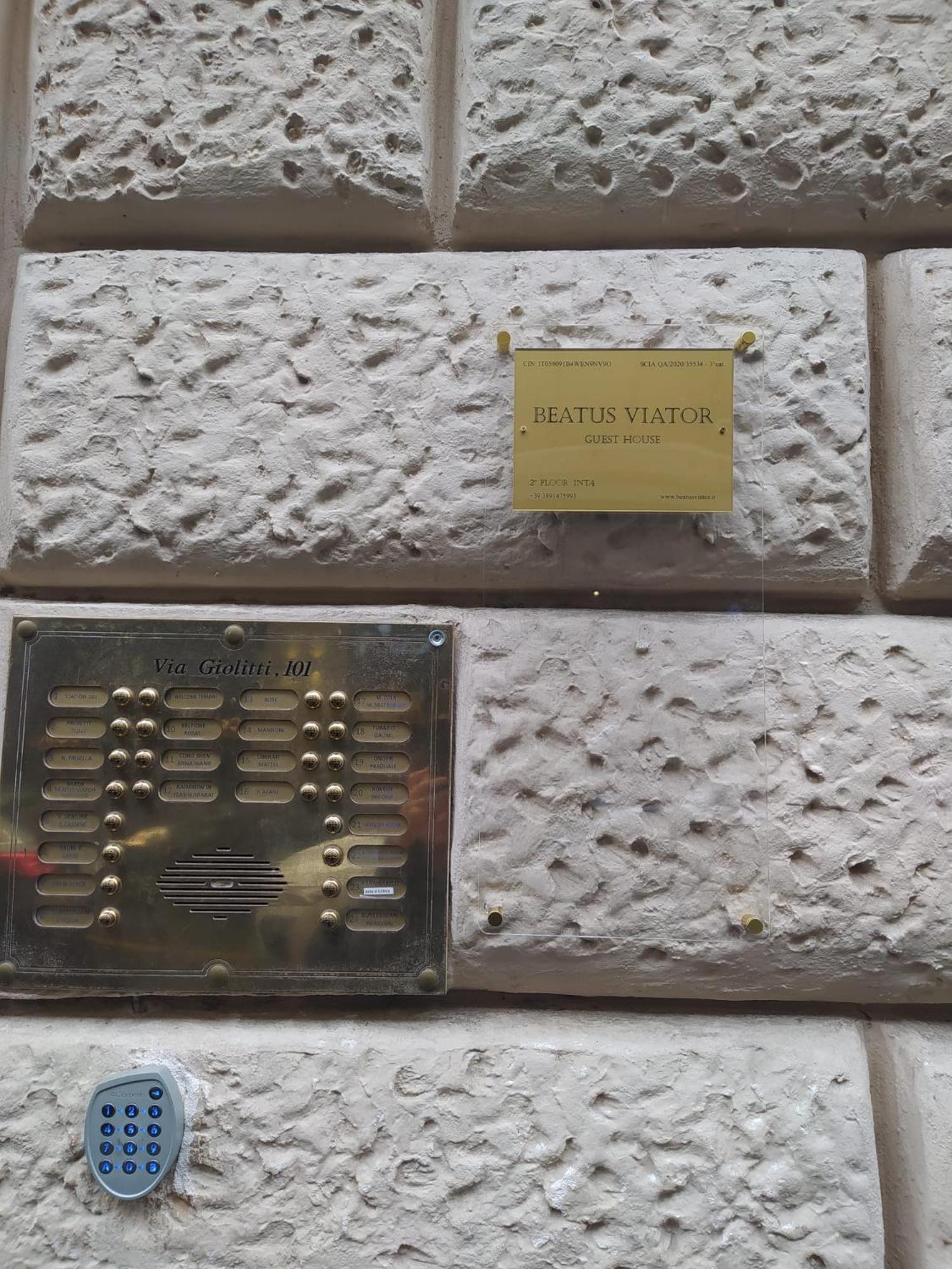 Beatus Viator Pensión Roma